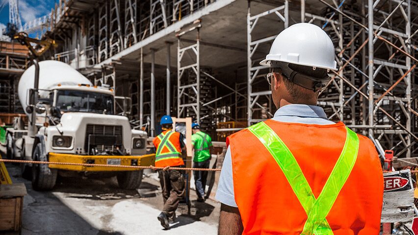 construction work header