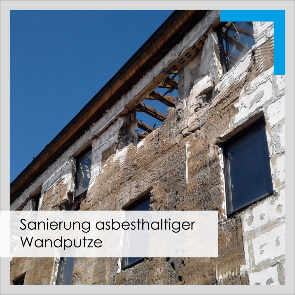 MuP Heidelberg Renovation of wall plasters containing asbestos scaled 1